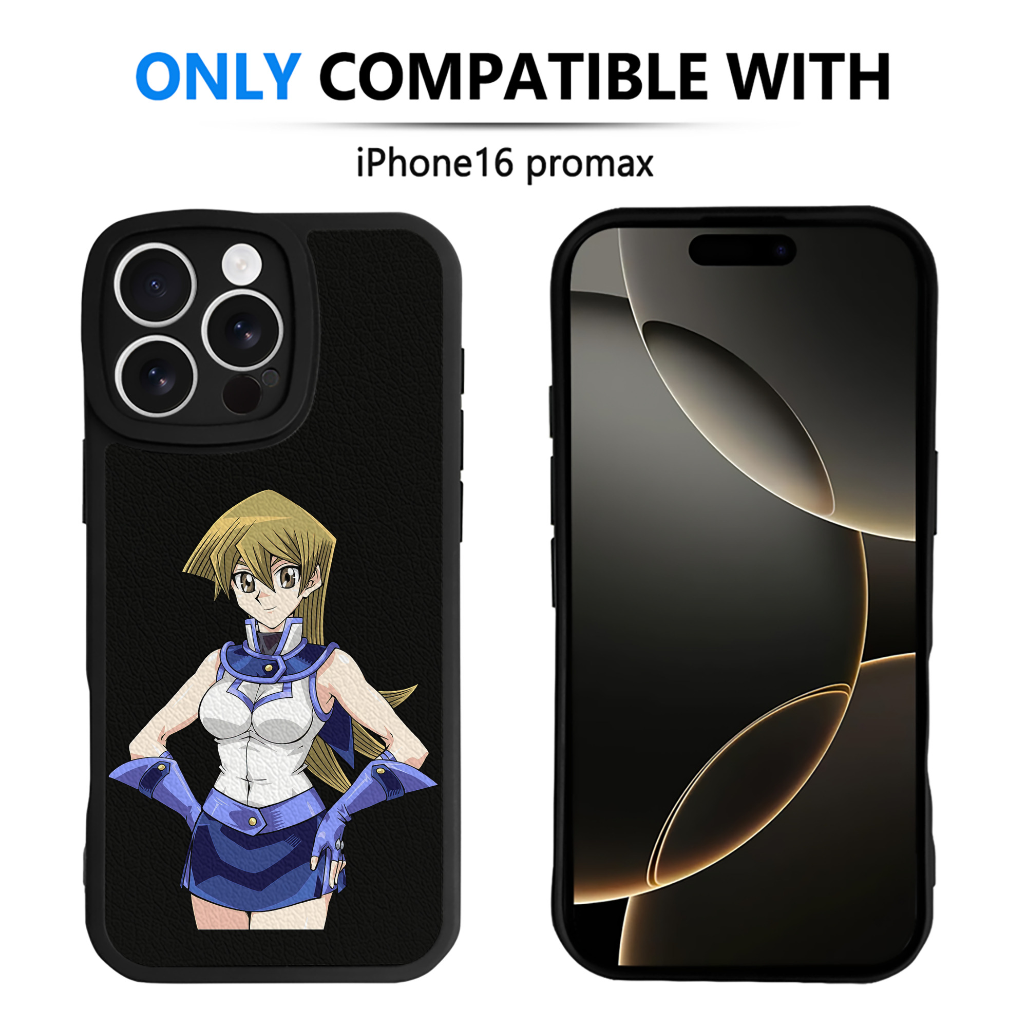 遊☆戯☆王 Yu-Gi-Oh! 【iPhone 16シリーズ対応】シリコンスマホケース（レザー調） 材質：シリコン